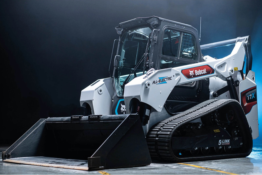 pala cingolata elettrica bobcat T7X